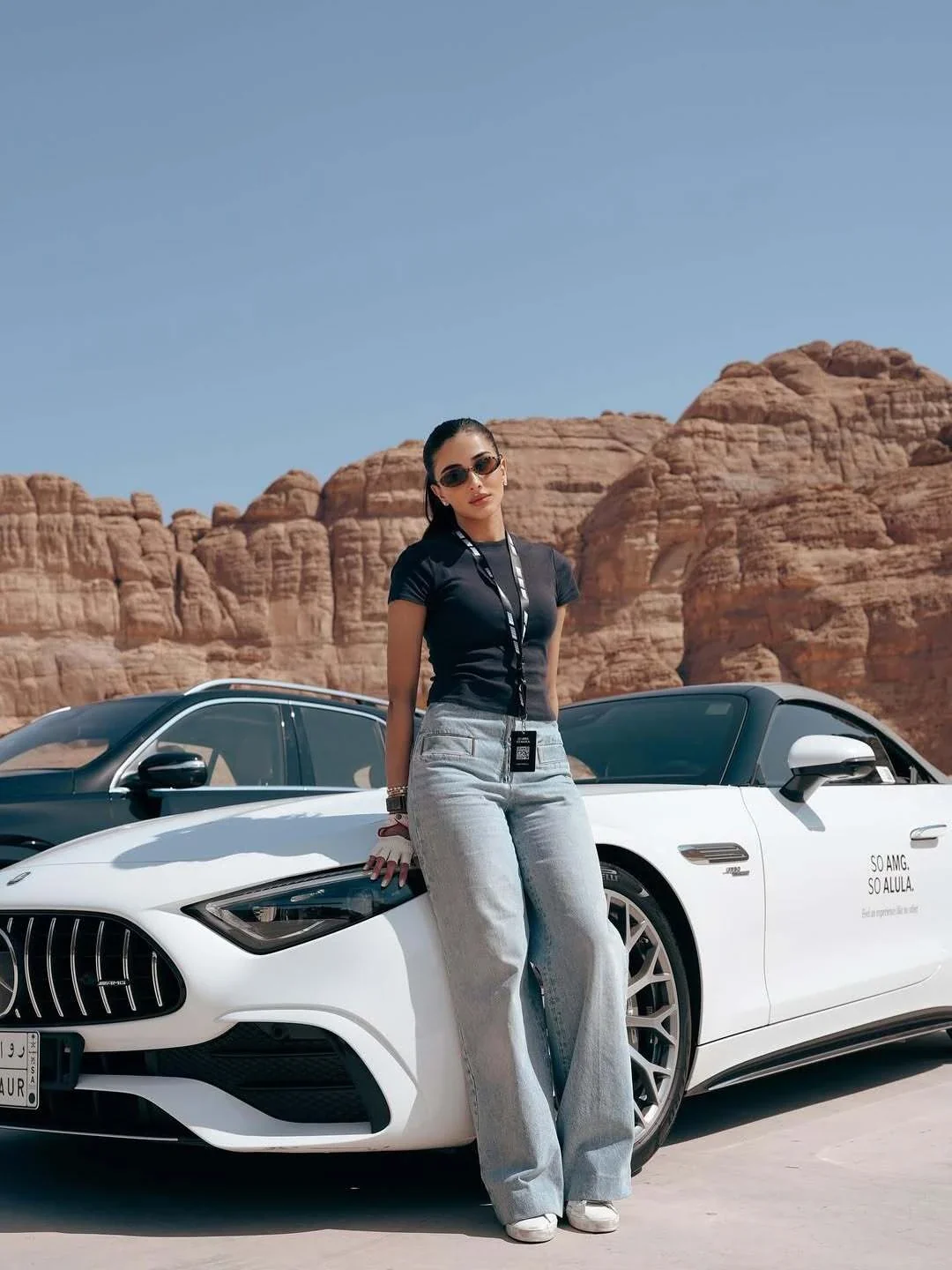Rahaf Alharbi × Mercedes-Benz