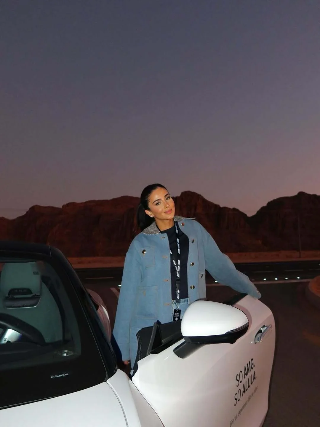 Rahaf Alharbi × Mercedes-Benz